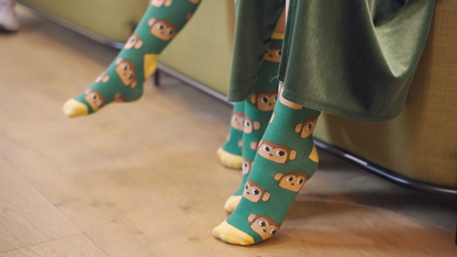 "CodeMonkey Socks" - Adult Size