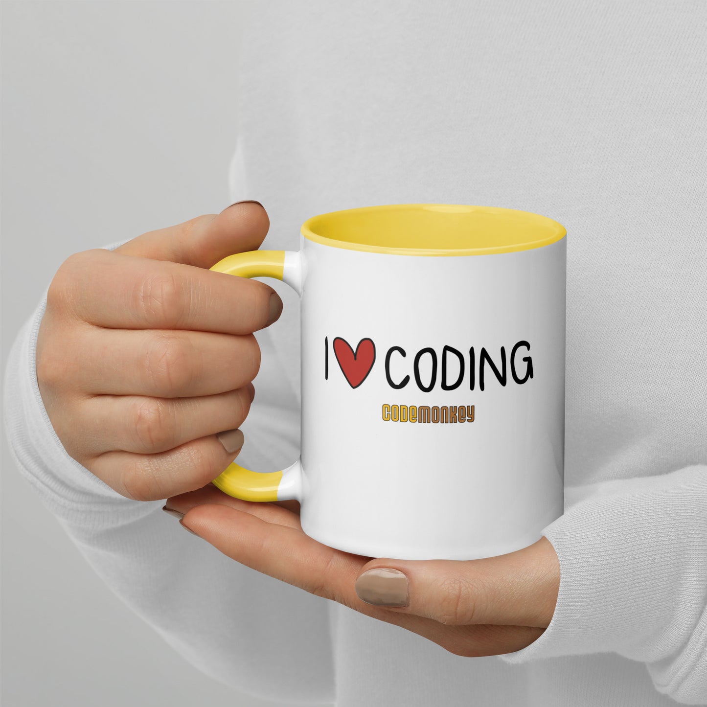 Personalized Coffee Mugs I Love Coding